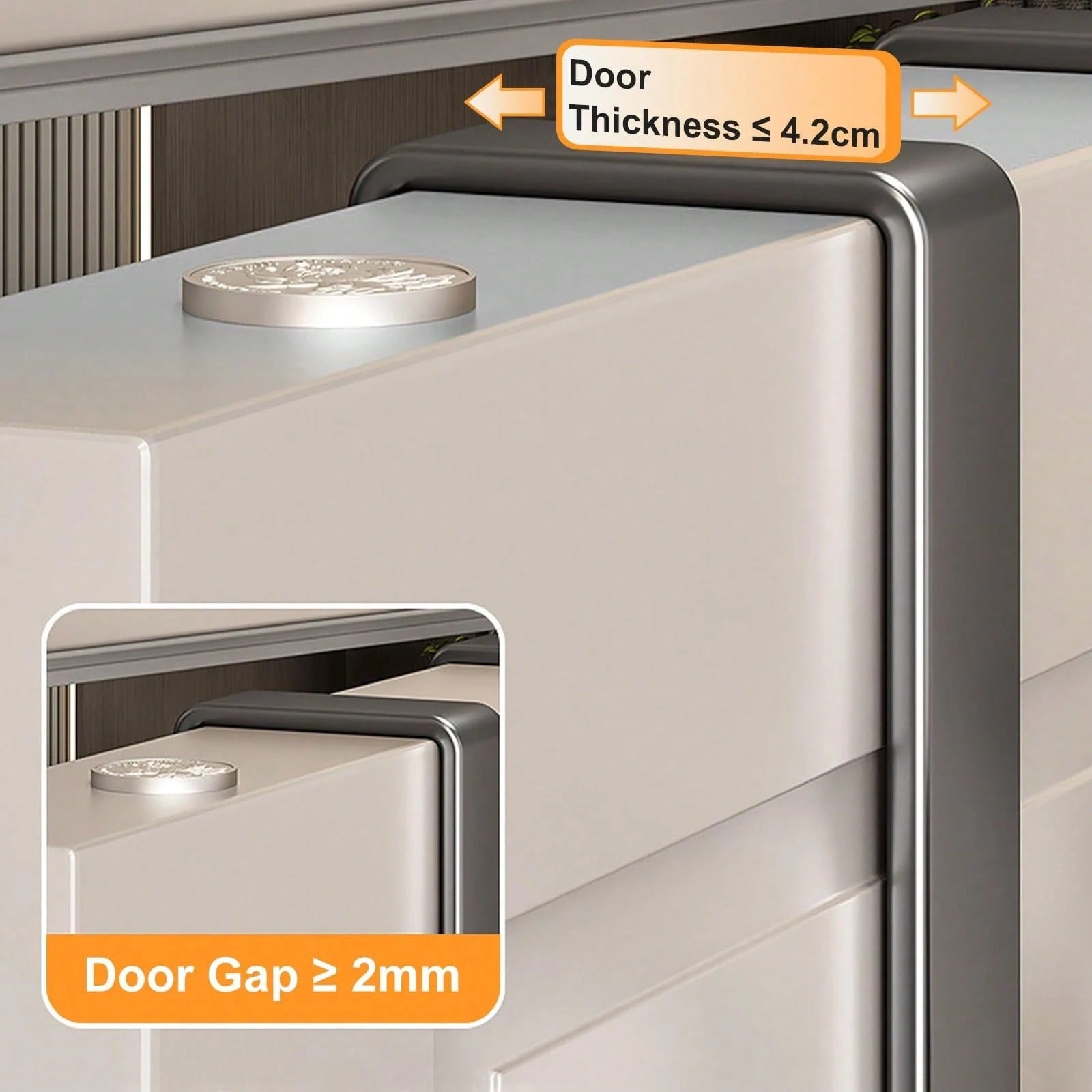 1pc/2pcs Carbon Steel Over-The-Door Hooks, Multi-Functional Space-Saving Vertical Storage Hooks, No-Drill Door Hanging Storage Rack, Suitable For Bathroom, Bedroom, Entryway, Sturdy Door Back Clothing Rack, Towel Rack